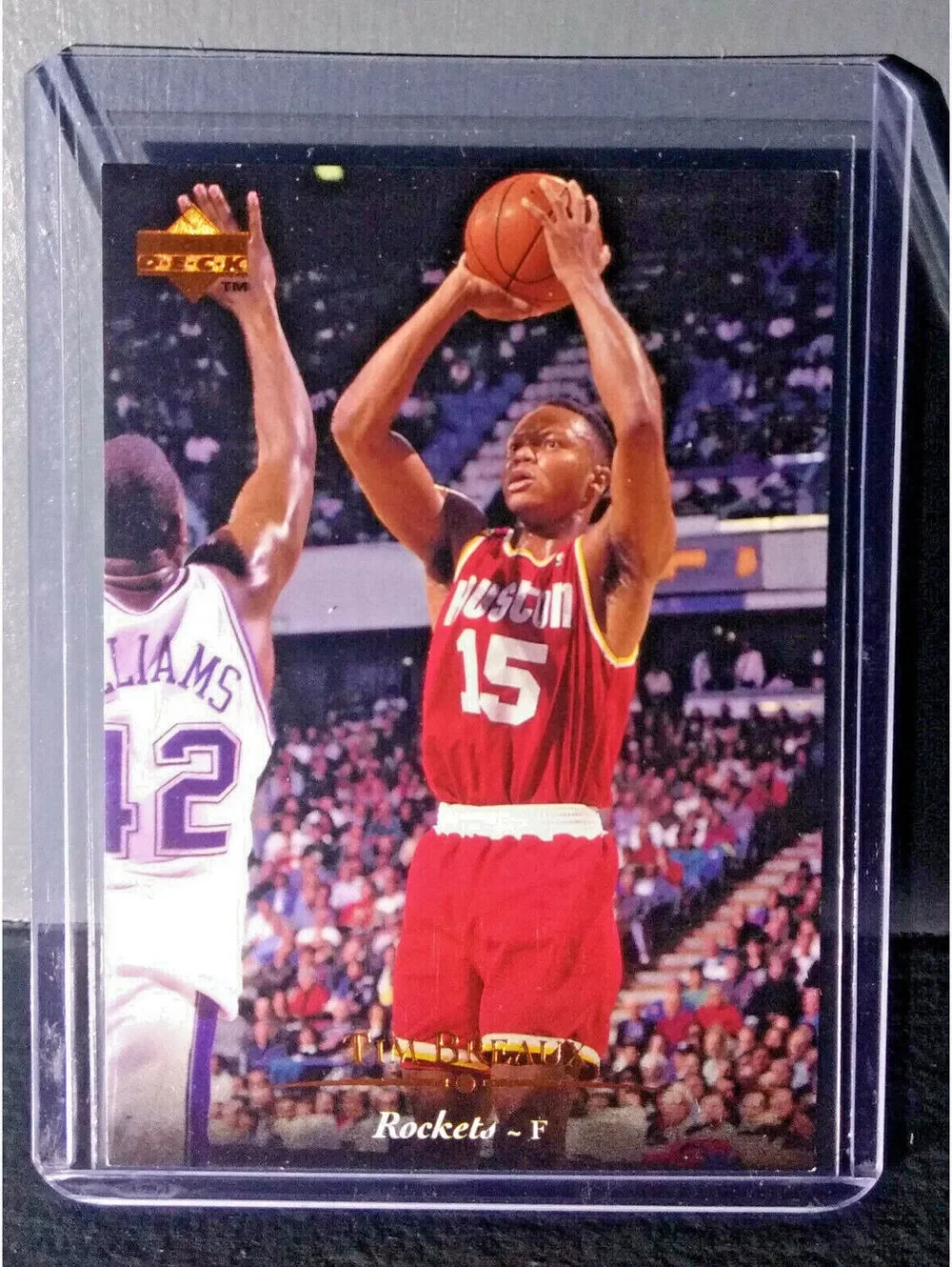 1995-96 Upper Deck Tim Breaux #73 Basketball Card